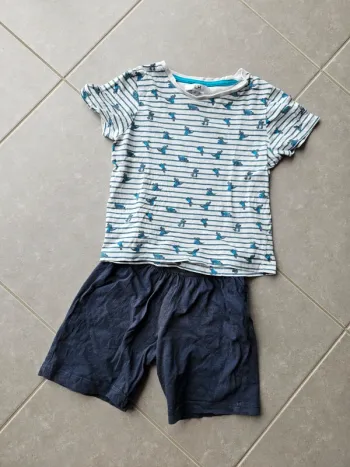 Pyjama court 2 pièces 3 ans