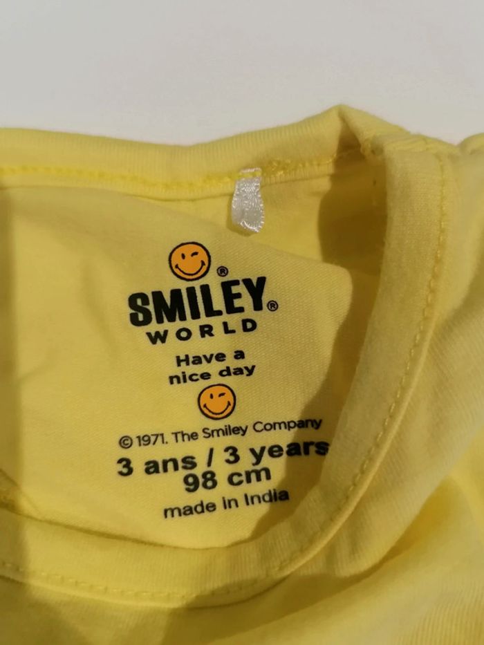 Débardeur smiley world T 3 ans 👧🏻 - photo numéro 3