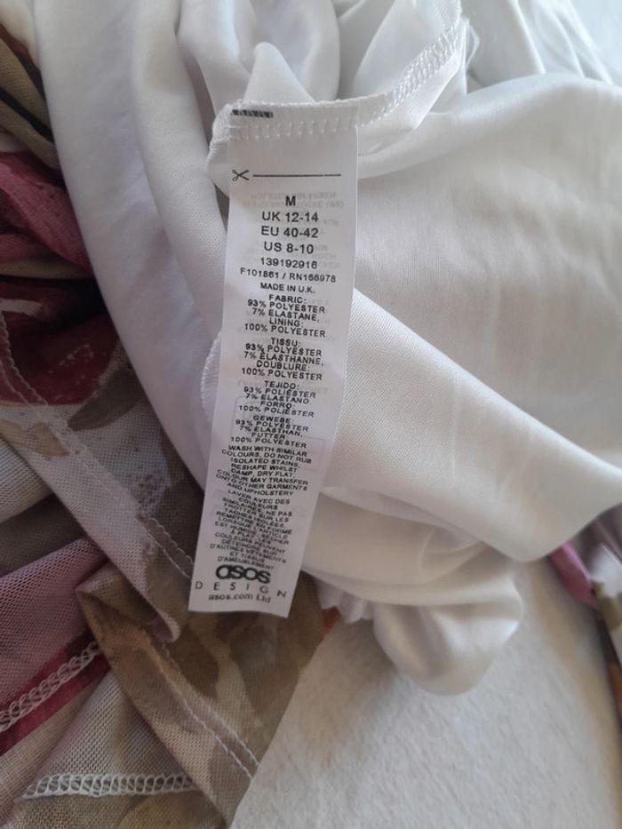 Très jolie robe dos nu neuve Asos Design taille 40 - photo numéro 8