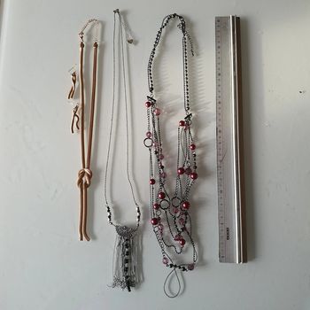 Lot 3 colliers fantaisie