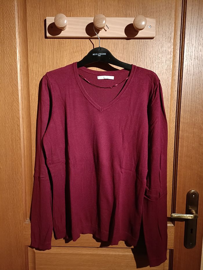 Pull bordeaux