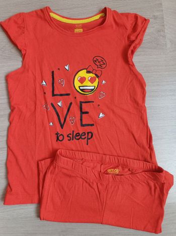 Pyjama short Emoji  Taille 8/10 ans