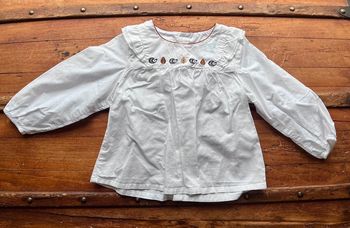Chemise manche longue Obaïbi / 12 mois
