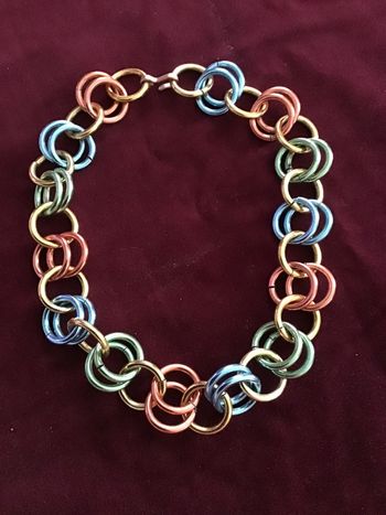 Joli collier vintage fantaisie