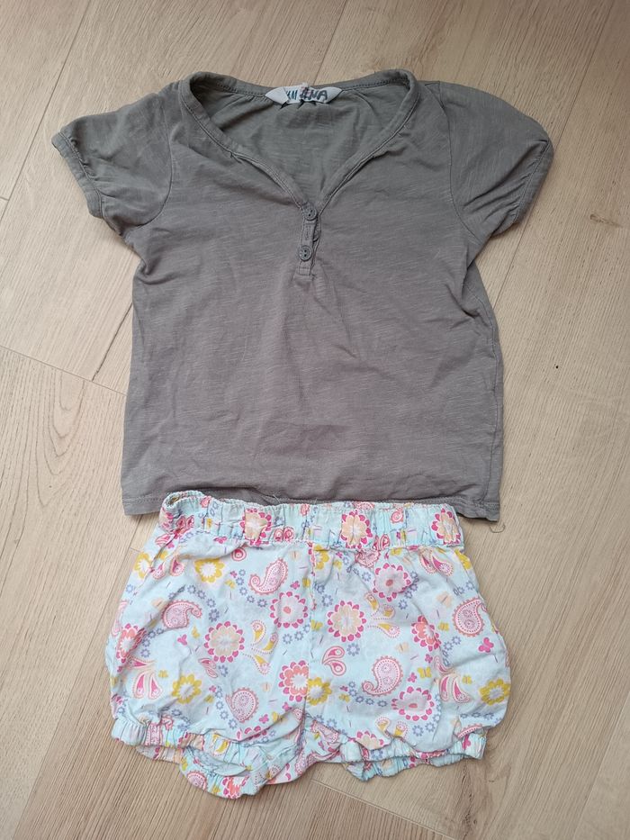 Tee-shirt/short été