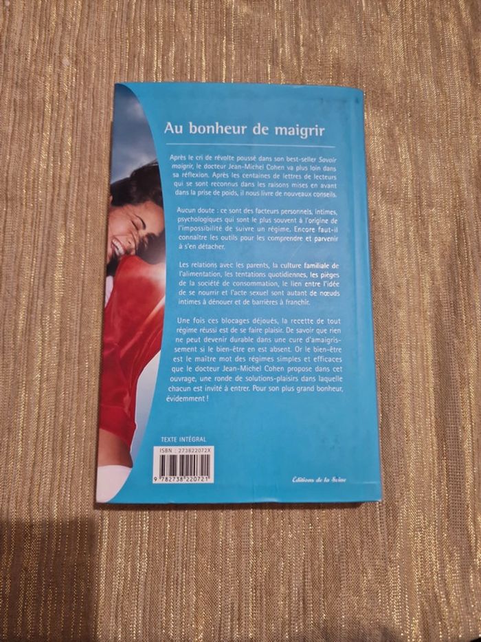 Livre au bonheur de maigrir - photo numéro 2