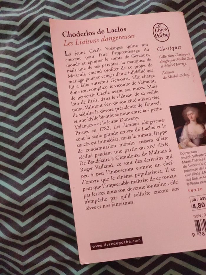 Livre les liaisons dangereuses - photo numéro 2