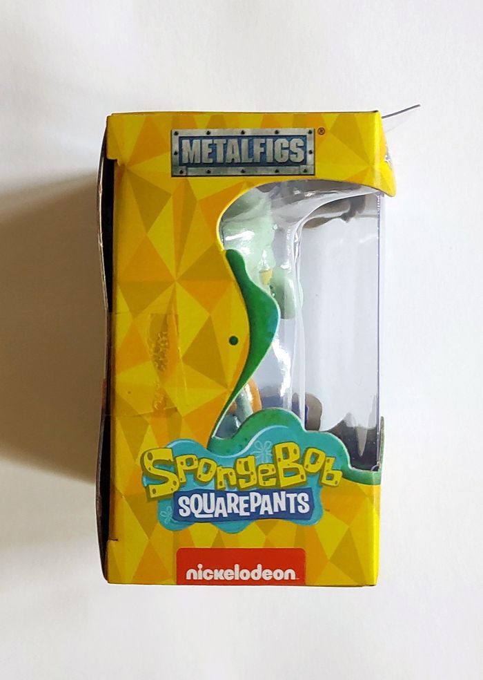 Carlo Tentacule - Bob l'Éponge - Nickelodeon - Metalfigs - Figurine Métal / Die-Cast 6cm - photo numéro 3