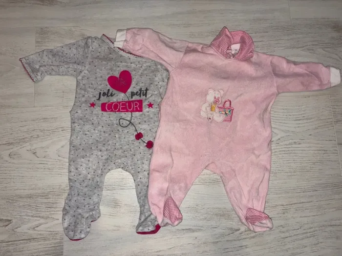 Pyjama chaud 1 mois