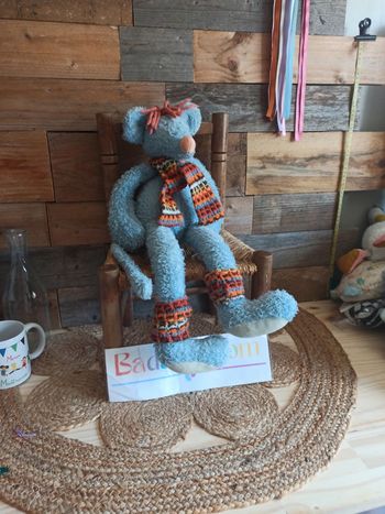 Peluche souris bibiche moulin roty