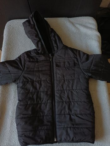 Doudoune noire garçon - Taille 6 ans