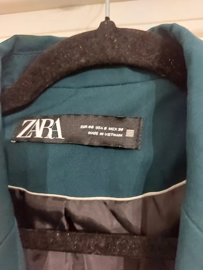 Blazer Zara – 40 – Vert – État : Excellent - photo numéro 5