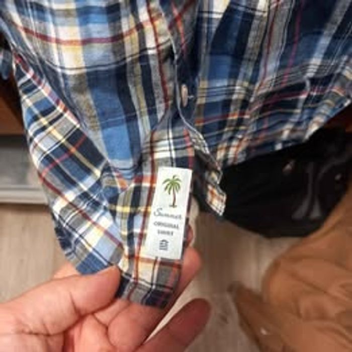 Chemise à carreaux Serge Blanco - photo numéro 5