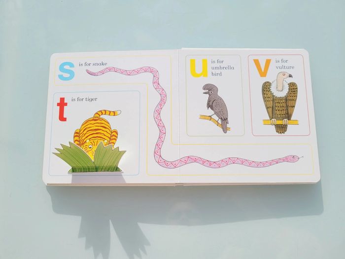 Livre imagier animé de flaps en anglais ; 🦥 ABC Zoo 🐼 - photo numéro 11