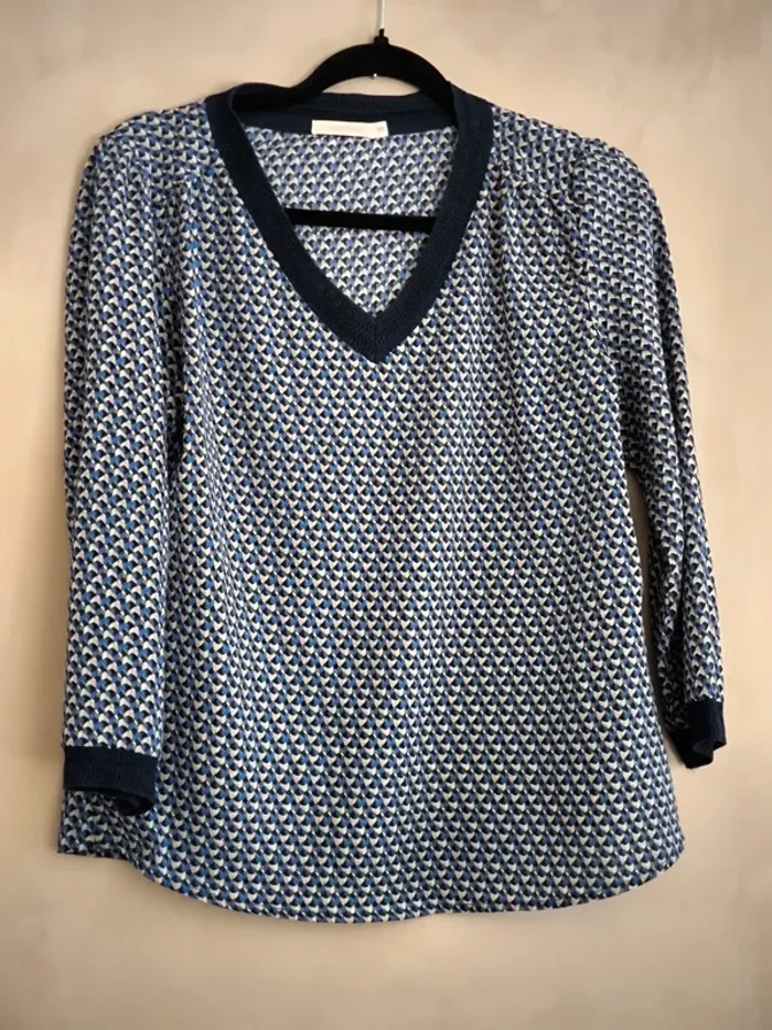 Blouse manches 3/4 Vintage Dressing 36 - photo numéro 2