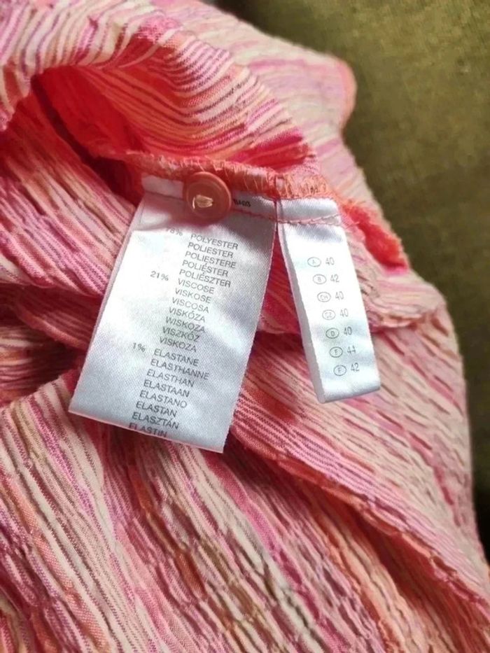 Chemise sans manches taille 40 vintage - photo numéro 7