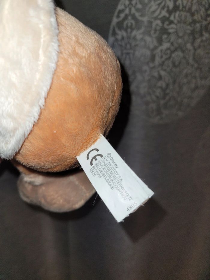 Peluche dormeur de blanche neige disney - photo numéro 5