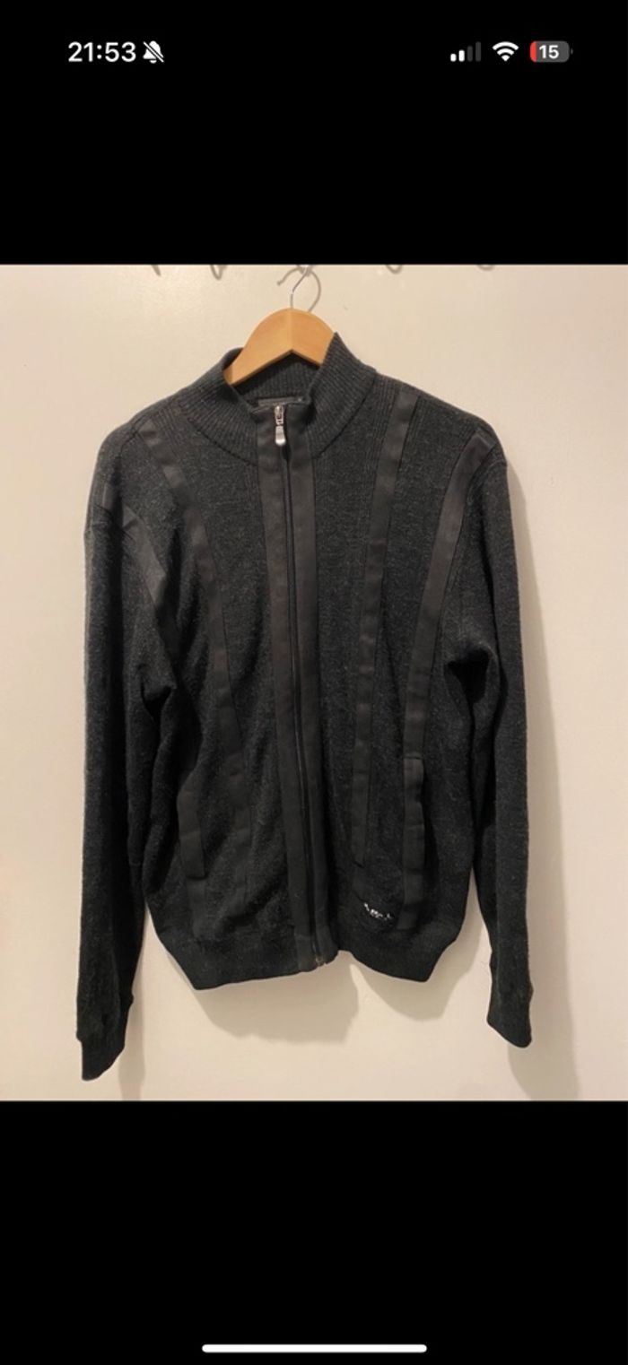 Gilet cardigan homme mise au green L - photo numéro 4