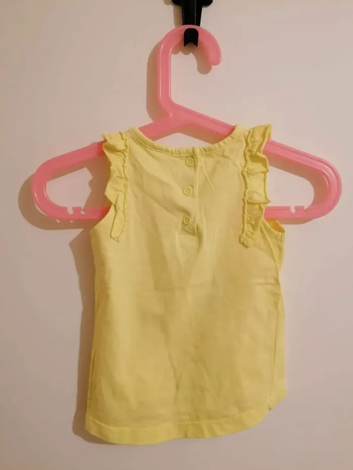 Lot debardeurs été fille 9 mois tissaïa - photo numéro 9