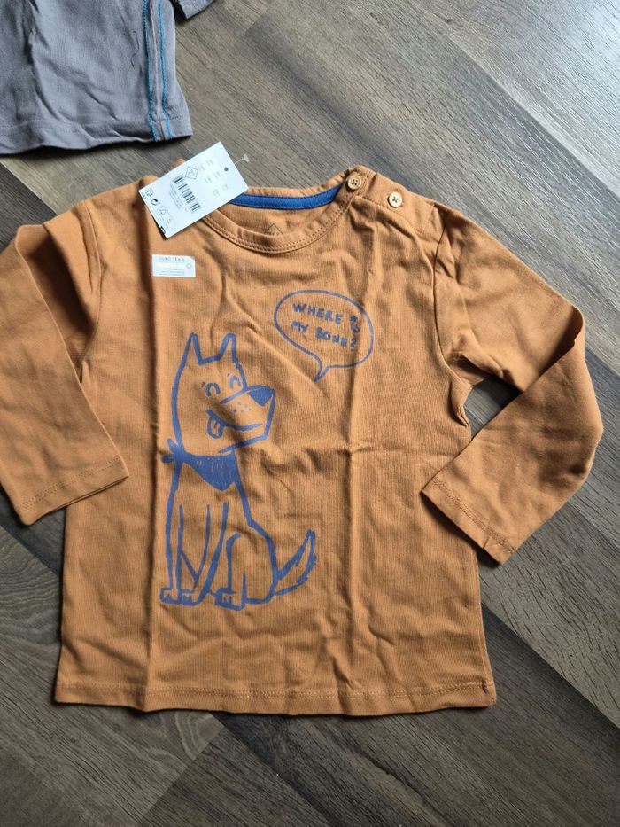 Lot de 3 t-shirts manches longues garçon. Taille 3 ans. Gémo, Tex. TBE - photo numéro 6