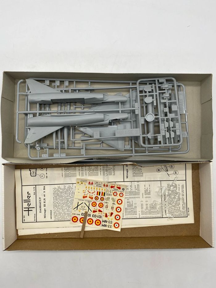Maquette Heller AMD mirage III E/r/5 ba - photo numéro 2