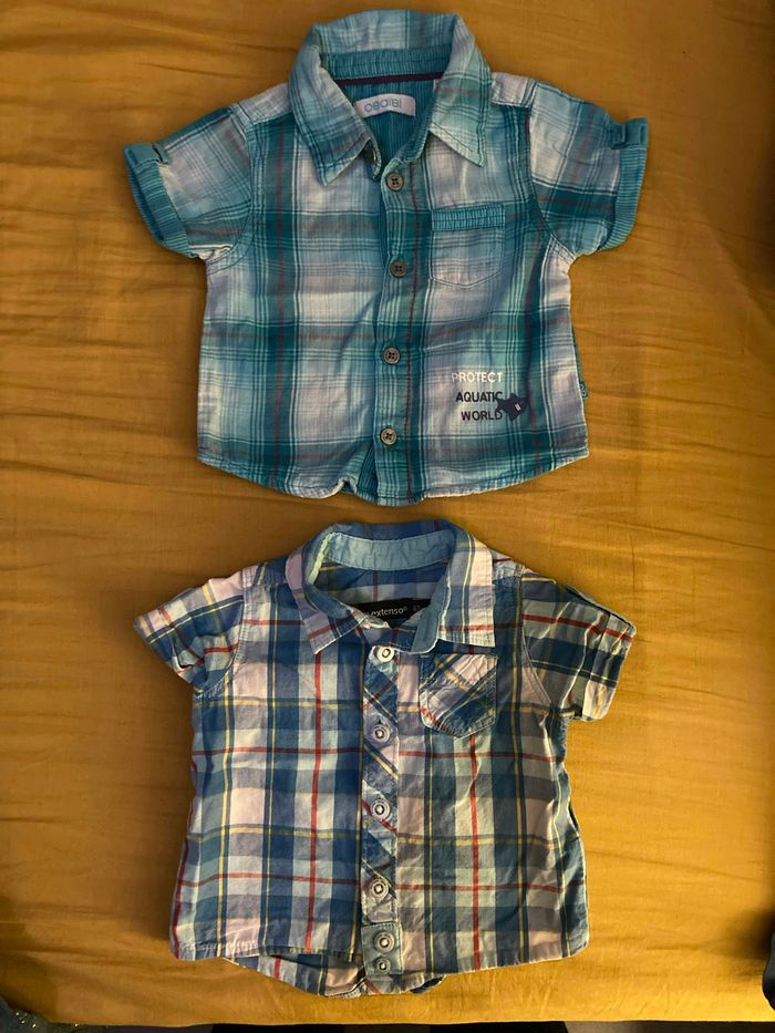 Lot de 2 chemisettes