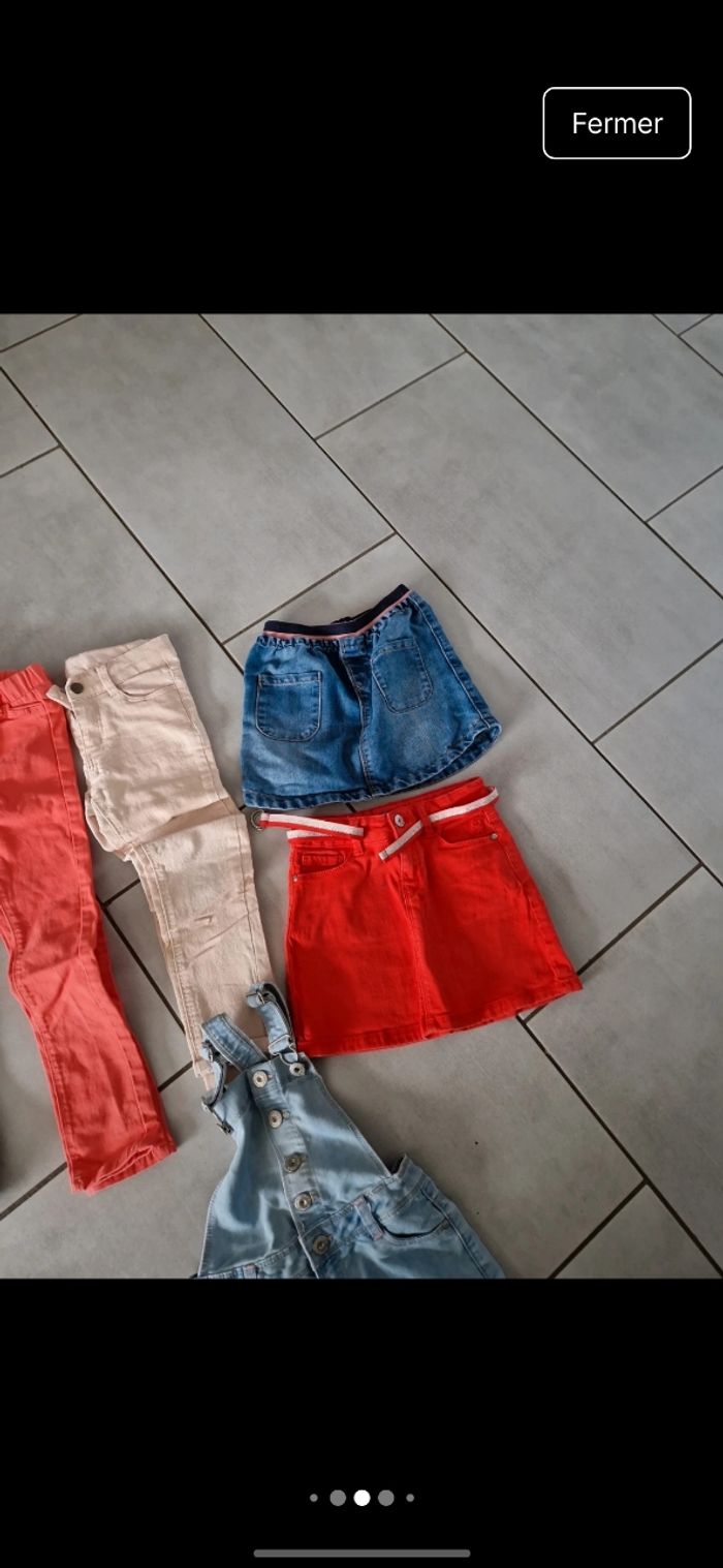 Gros lot de vêtements fille 5 ans - photo numéro 4