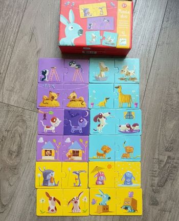 Puzzle des contraires Djeco