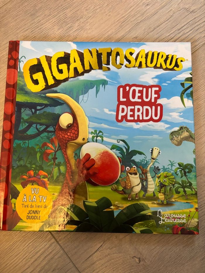 Livre gigantosaurus des 6 ans