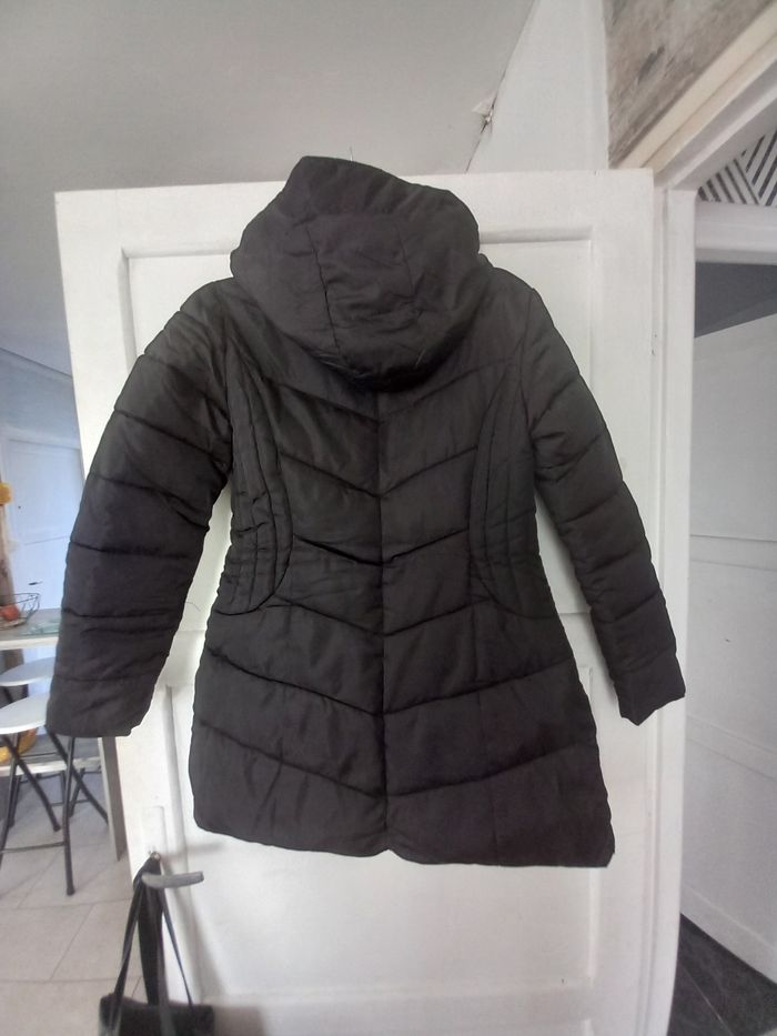 Blouson manteau noir femme taille 36 - photo numéro 2