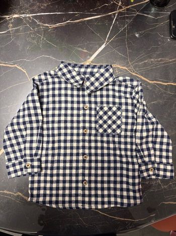 Chemise à carreaux 