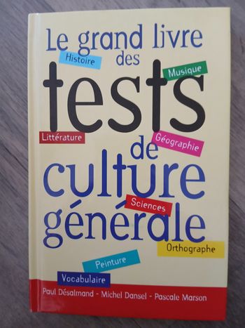 Le grand livre des tests