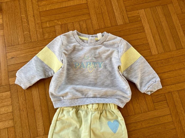 Ensemble jogging fille Tex baby 12mois - photo numéro 3