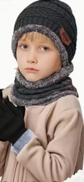 Ensemble Hiver 3-en-1 – Chaud, Stylé et Complet !