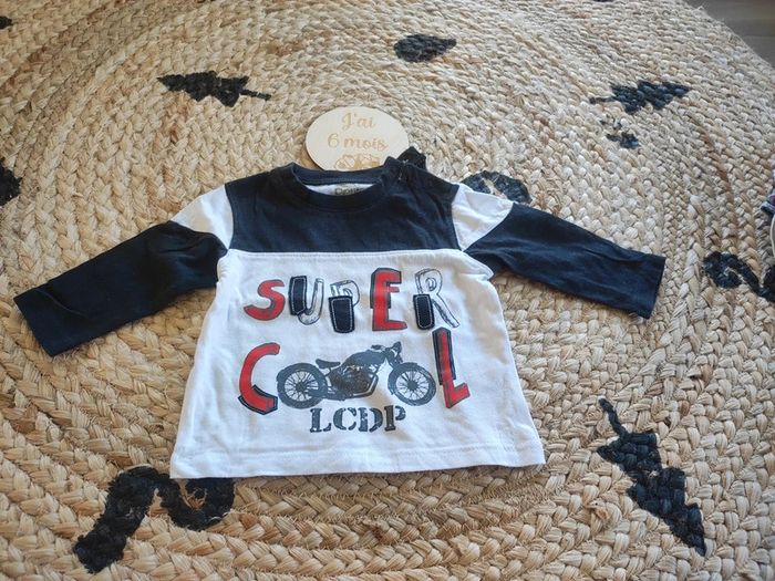 Lot 9 hauts bébé garçon 6 mois - photo numéro 4