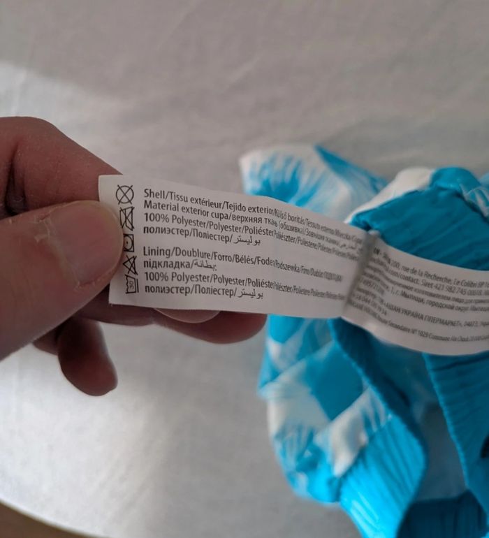 Short de bain bleu motifs palmiers - Inextenso 2 ans (92 cm) - photo numéro 4