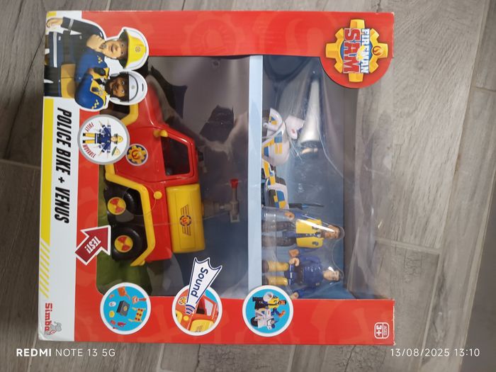 Coffret sam le pompier et véhicule - photo numéro 2