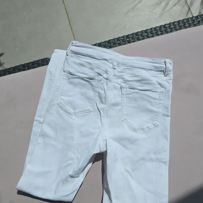 Pantalon blanc skinny asos 28 l 32 jeans - photo numéro 2