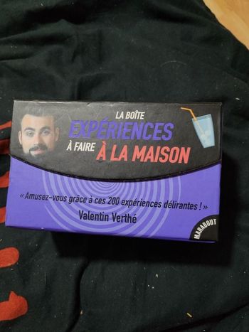 La boîte experiences s faire à la maison