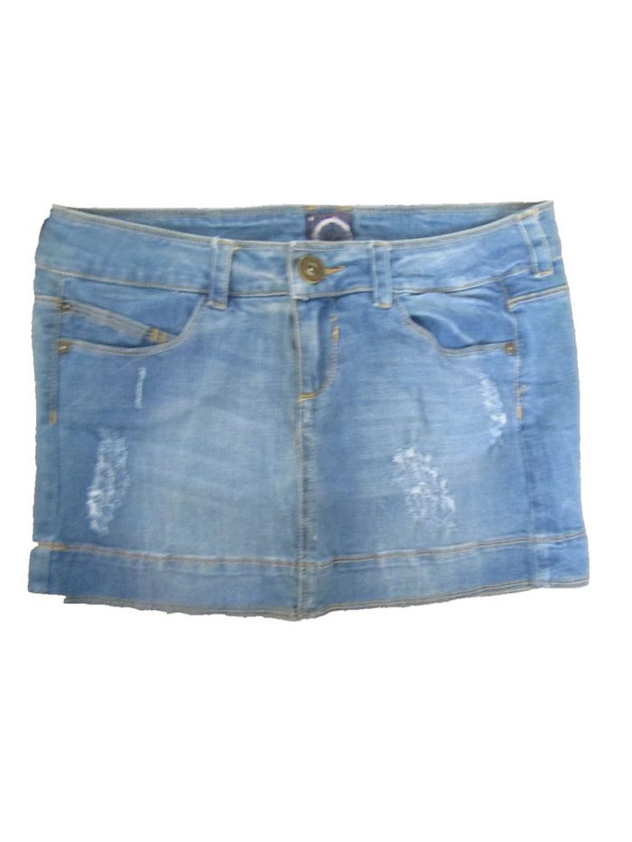 mini jupe en jeans  marque Bershka  taille indiquée 36 peut aller a un petit 38