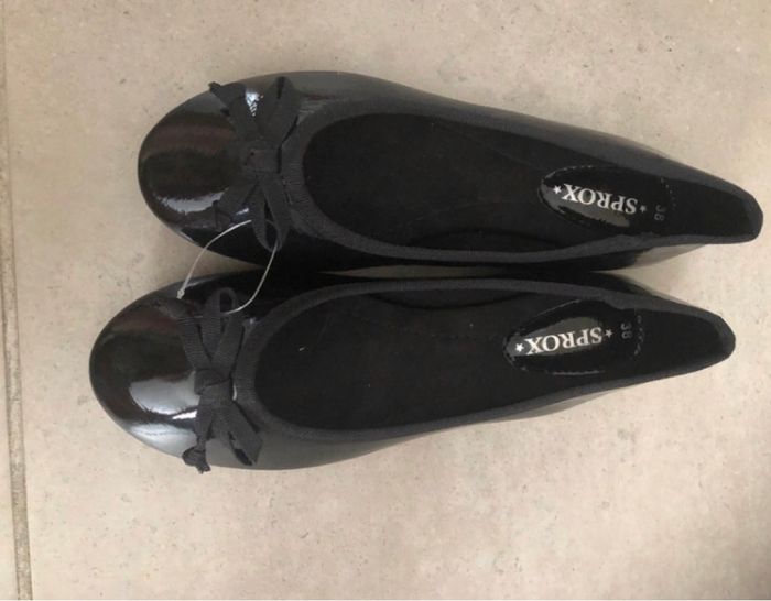 Ballerines vernies noires - photo numéro 3