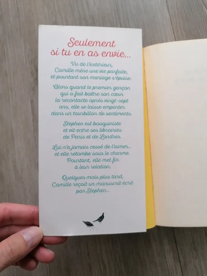 Livre Seulement si tu en as envie - photo numéro 3