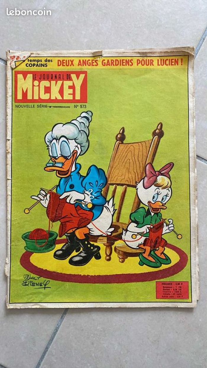 Journal de Mickey N°573 de 1963