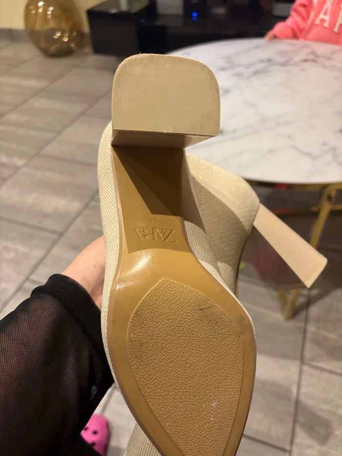 Bottines Zara beige - photo numéro 5