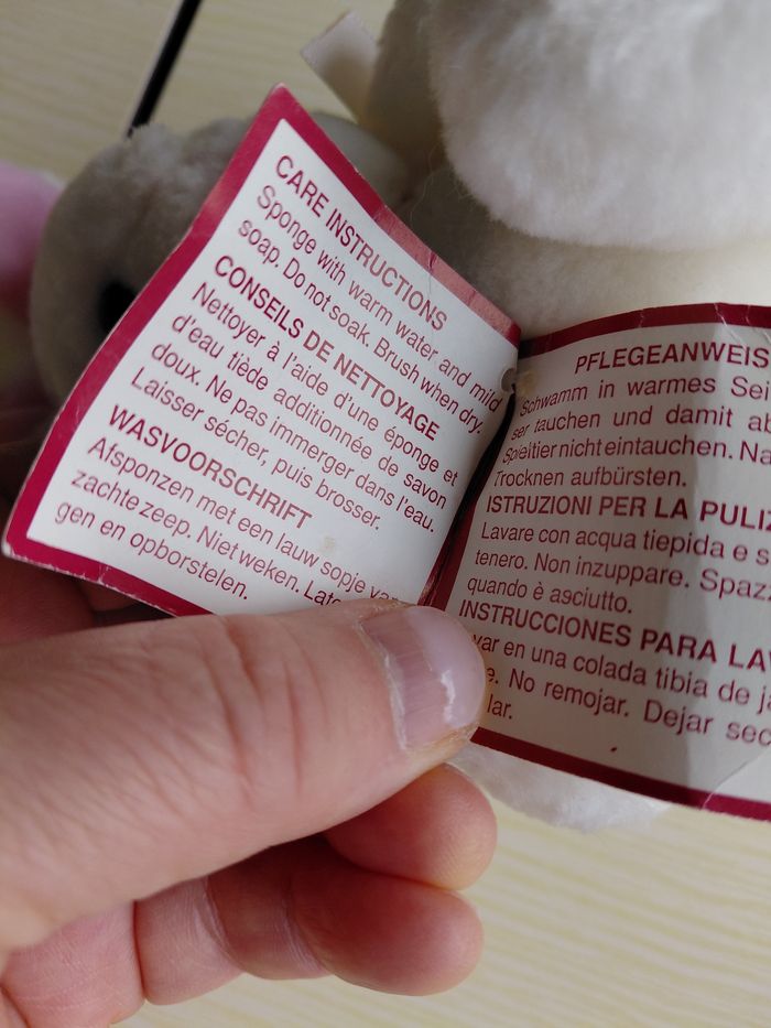 Petite peluche lapin - photo numéro 6