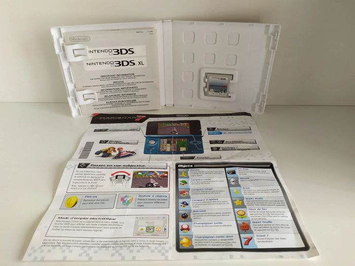 Mario Kart 7 Nintendo 3DS 2ds boîte notices - photo numéro 3