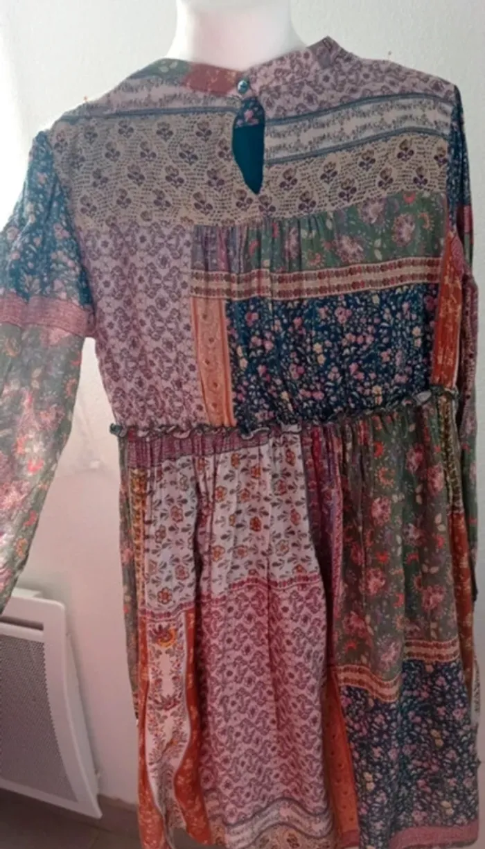 Robe bohème chic Zara – Taille L (Zara Kids) - photo numéro 3