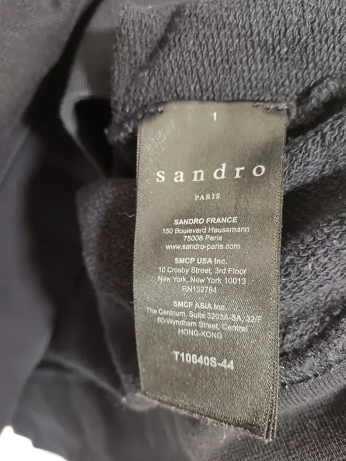 Sandro "sweatshirt rêveur" t. L - photo numéro 4