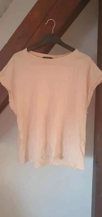 Tshirt rose pâle
