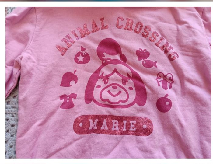 Pull sweat capuche animal crossing 8 ans - photo numéro 3